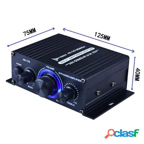 AK170 Mini amplificador de potencia de audio Amplificador de