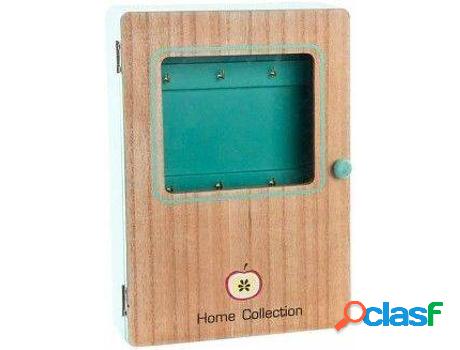 Almacenaje HOGAR Y MÁS Guardallave De Madera Diseño