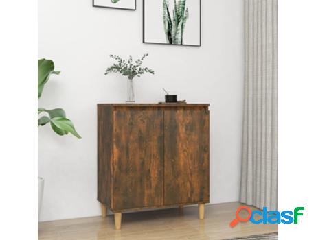 Aparador VIDAXL Marrón (60 x 35 x 70 cm - Madera