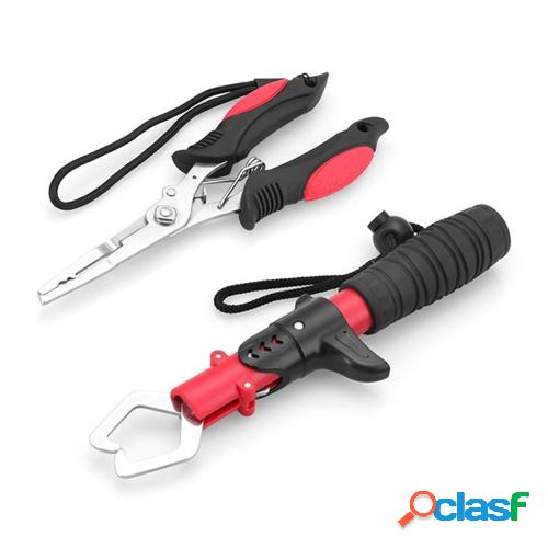 Aparejos de pescado Pinza de pesca de acero inoxidable