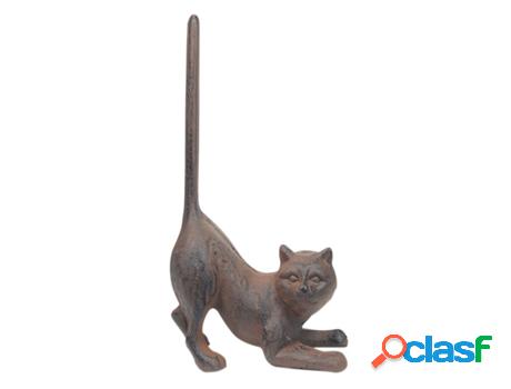 Apoya puertas Gato Figuras Animales Colección Rústico