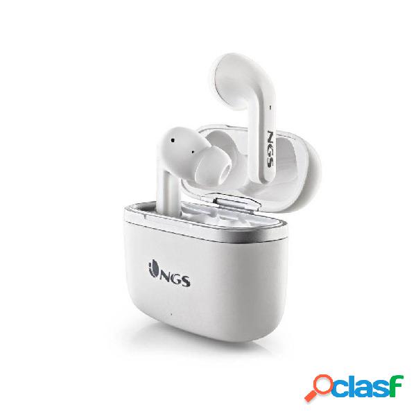 Auriculares Bluetooth NGS Ártica Crown con estuche de