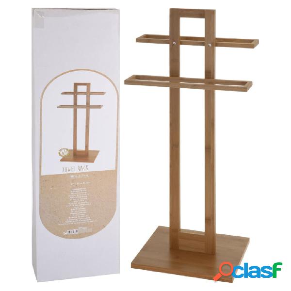 Bathroom Solutions Toalleros bambú 38x32,5x70 cm