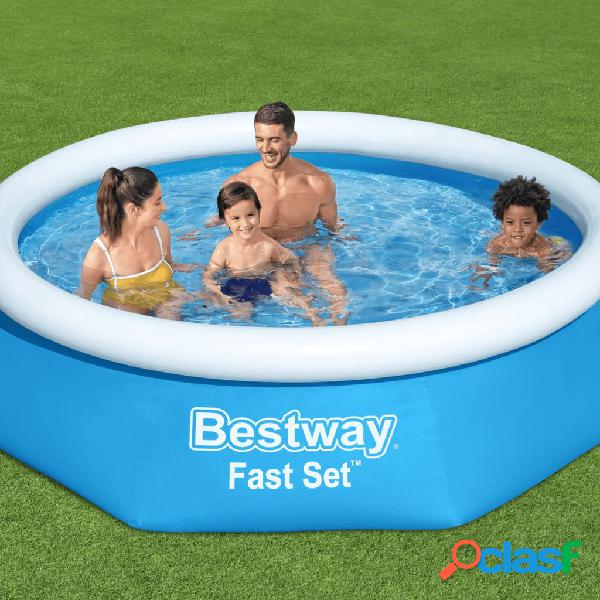 Bestway Fast Set Piscina hinchable redonda 244x66 cm 57265