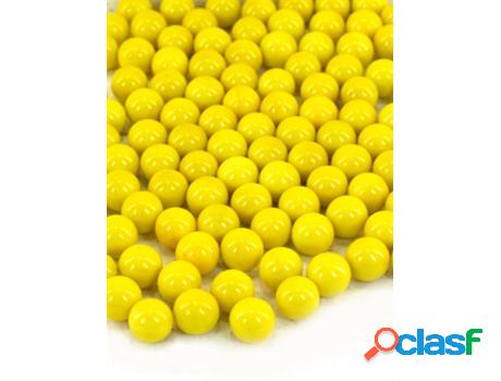 Bolas Amarilla 14Mm. Incluye 100 Unidades Decoración