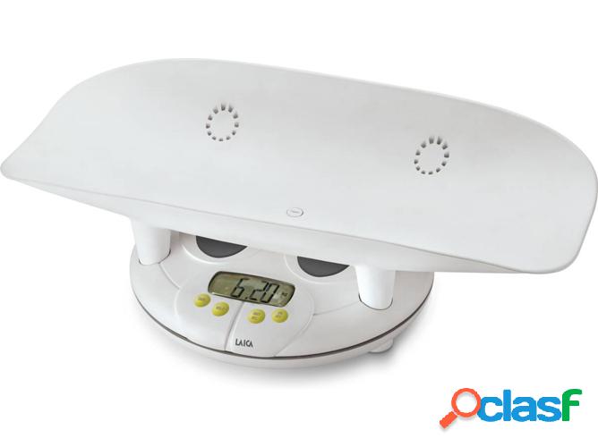 Báscula Digital de Bebé LAICA PS3004 (Blanco)