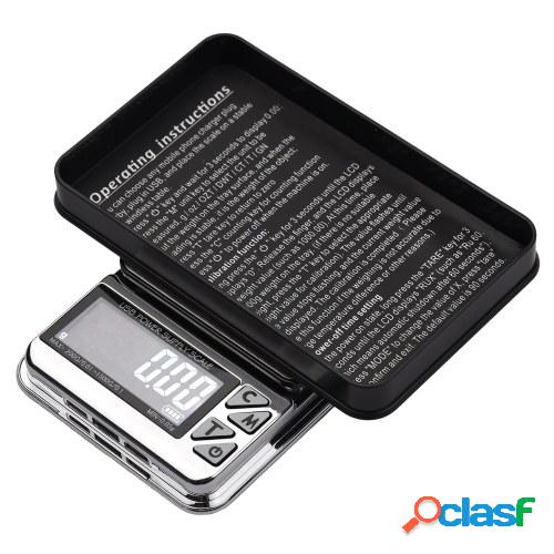 Báscula de bolsillo digital recargable Báscula
