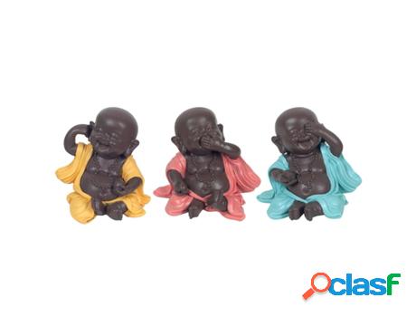 Budas Incluye 3 Unidades Figuras Budas Colección Oriental