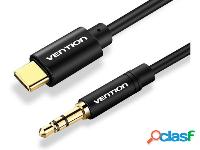 Cable Adaptador VENTION convertidor audio Tipo-C Macho para