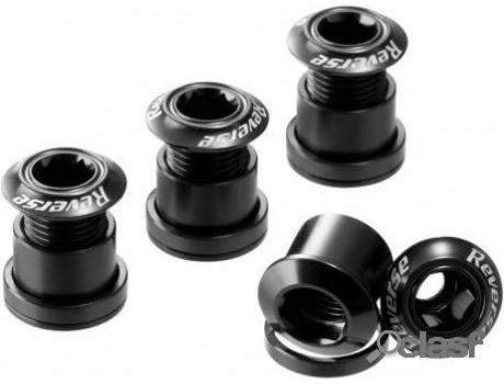 Cadena REVERSE COMPONENTS Reverse Chainring Bolt Set (Negro