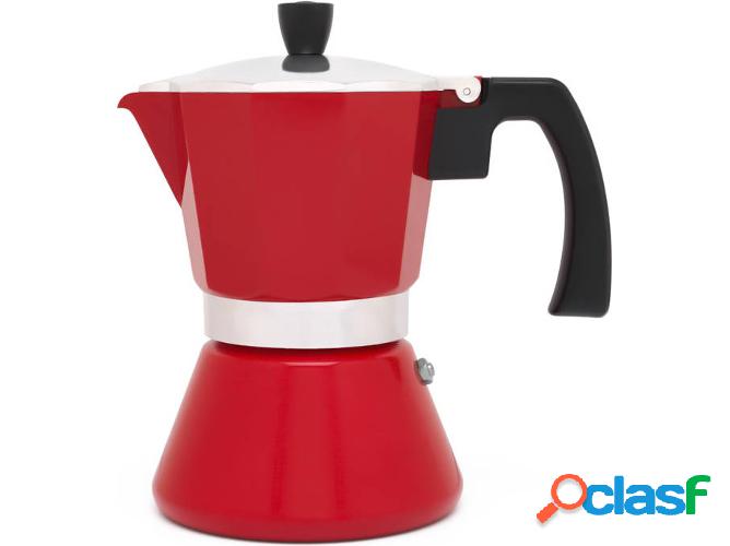 Cafetera LEOPOLD VIENNA Tivoli Rojo