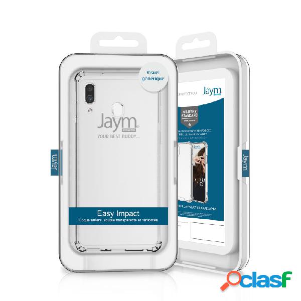 Carcasa reforzada JAYM para Xiaomi Redmi 9C Transparente