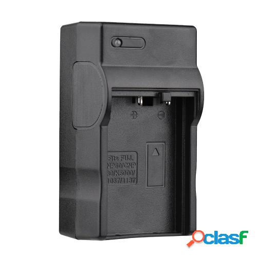Cargador de batería NP-120 compatible con ORDRO HDR-AC3/