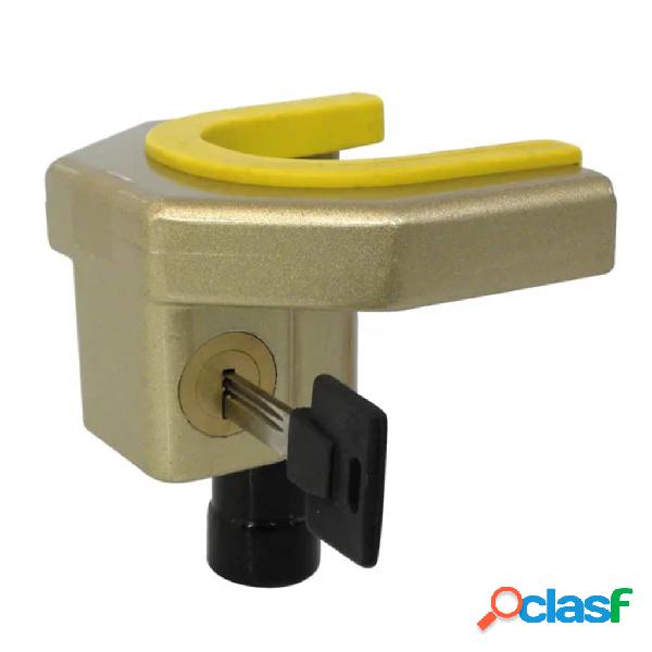 Carpoint Candado para barra de remolque dorado