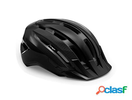 Casco MET R Ca Tonic Black Matte