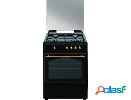 Cocina VITROKITCHEN RU6060N (64 L - Gas Natural - Negro)