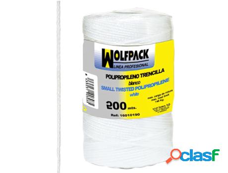 Cuerda trencilla polipropileno blanco (bobina 200 metros)