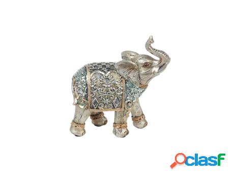 Elefante Trompa Elevada Figuras Africanas Y Elefantes