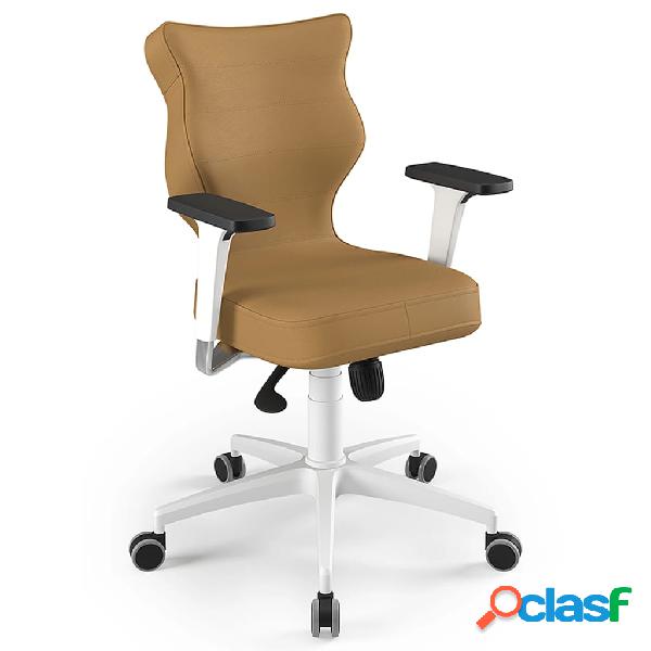 Entelo Silla de oficina ergonómica Perto White Vero 26