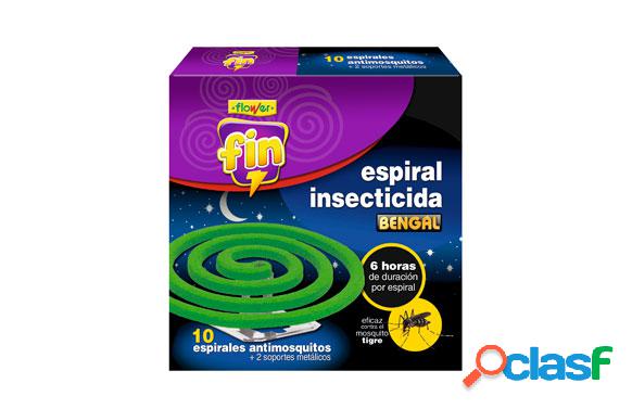 Espiral Insecticda Fin 10 Flower 10 Uds