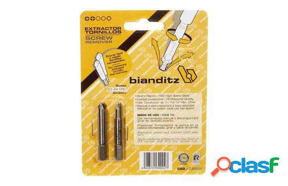 Extractor De Tornillos Bianditz Jgo 2 Pzs