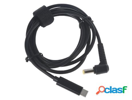 Fast Charging Power Cable Pd 65w Type-c To Dc 5.5x2.5mm Wire