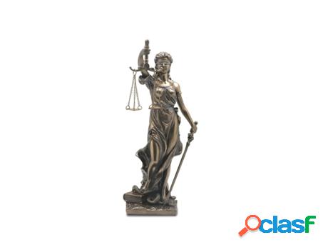 Figura Decorativa La Justicia Figuras Bronce Colección