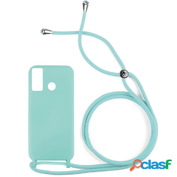 Funda ACCETEL para Huawei P Smart 2020 Gel con Cordón Agua