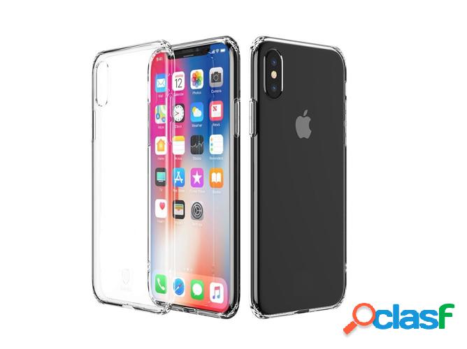 Funda iPhone X, XS MULTISHOP Gel Transparente