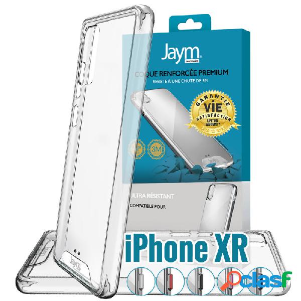 Funda para Apple iPhone XR JAYM Ultra Reforzada Transparente