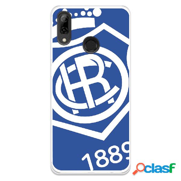 Funda para Huawei P Smart 2019 del Recre Escudo Fondo azul -