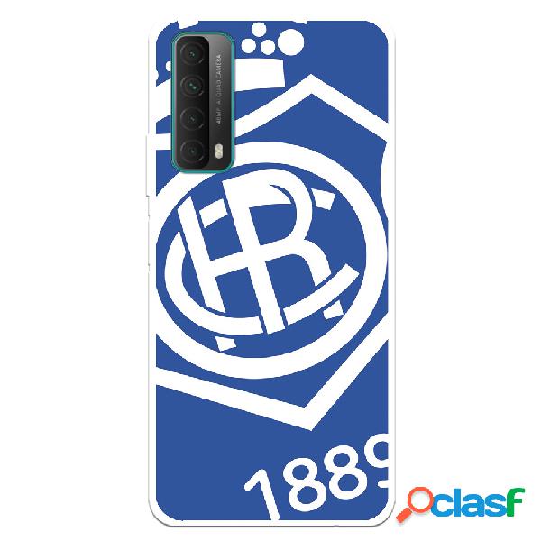Funda para Huawei P Smart 2021 del Recre Escudo Fondo azul -
