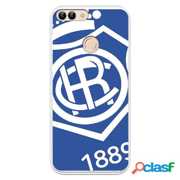 Funda para Huawei P Smart del Recre Escudo Fondo azul -