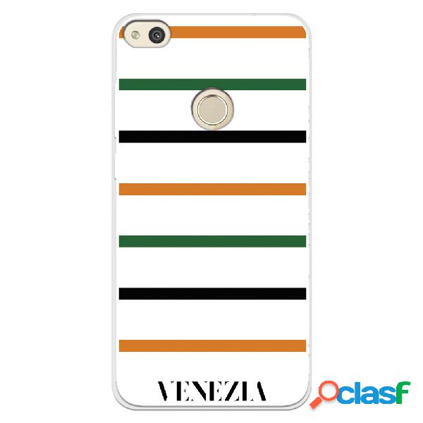 Funda para Huawei P8 Lite 2017 del Venezia Fondo Blanco