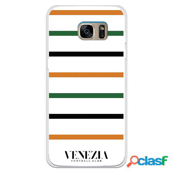 Funda para Samsung Galaxy S7 Edge del Venezia Fondo Blanco