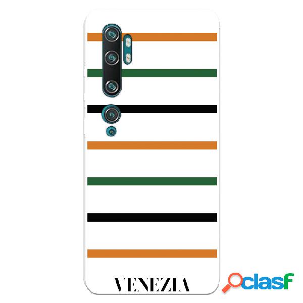 Funda para Xiaomi Mi Note 10 Pro del Venezia Fondo Blanco