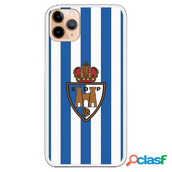 Funda para iPhone 11 Pro Max del Ponferradina rayas azules y