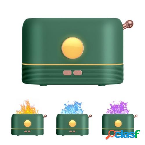Humidificador de aire con aroma de llama de simulación