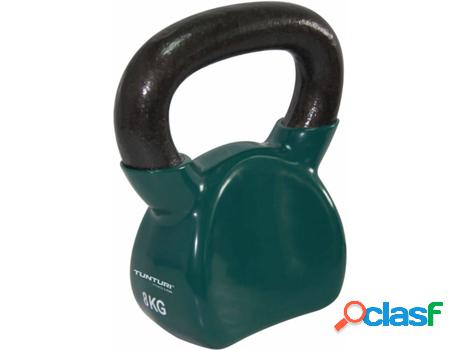 Kettlebell TUNTURI Vinil Negro (8kg)