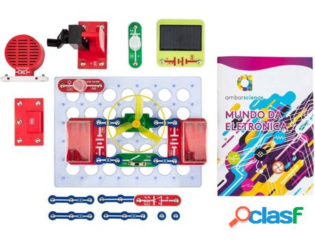 Kit de Ciencia AMBARSCIENCE Mundo de la Electrónica (Edad
