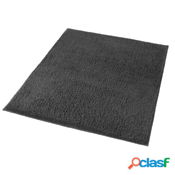 Kleine Wolke Alfombra para baño Kansas gris antracita 55x65