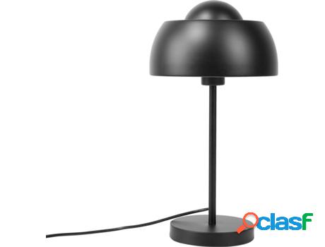 Lámpara de Mesa Senette (Negro - Metal -24x24x44 cm)