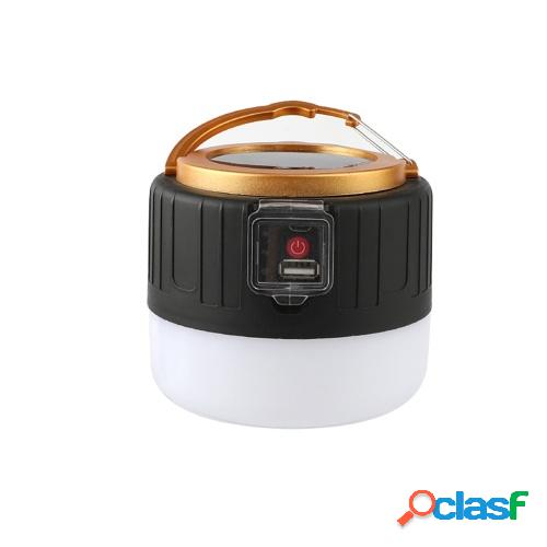 Luz solar para acampar al aire libre Lámpara de emergencia
