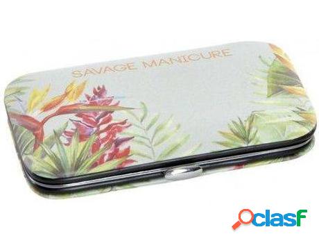Manicura HOGAR Y MÁS Set Kit Pieza Con Inoidable Diseño De