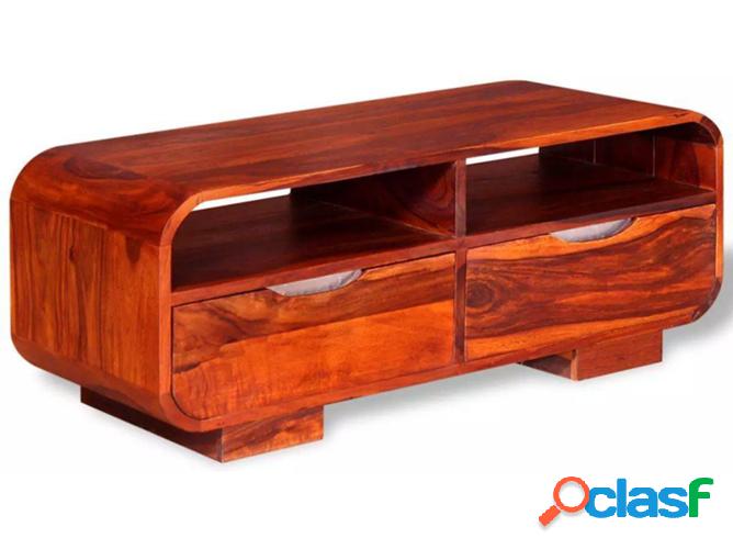 Mesa de Centro ART PLANET Madera Maciza (90x40x35cm)