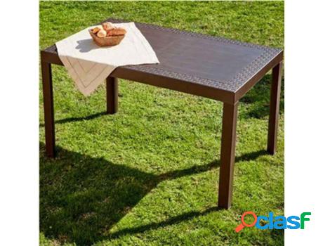 Mesa resina dream wengue 140x85 cm