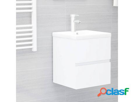 Mueble de lavabo VIDAXL Blanco (Madera contrachapada - 41 x