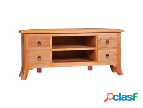 Mueble para TV VIDAXL Marrón Madera (100 x 40 x 45 cm)