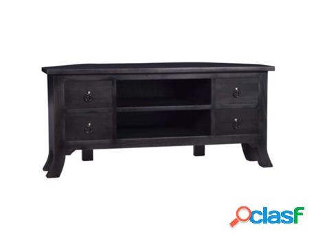 Mueble para TV VIDAXL Negro Madera (100 x 40 x 45 cm)