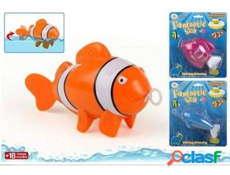 Muñeco HOGAR Y MÁS Juego De Pez Nadador Con Cuerda Diseño